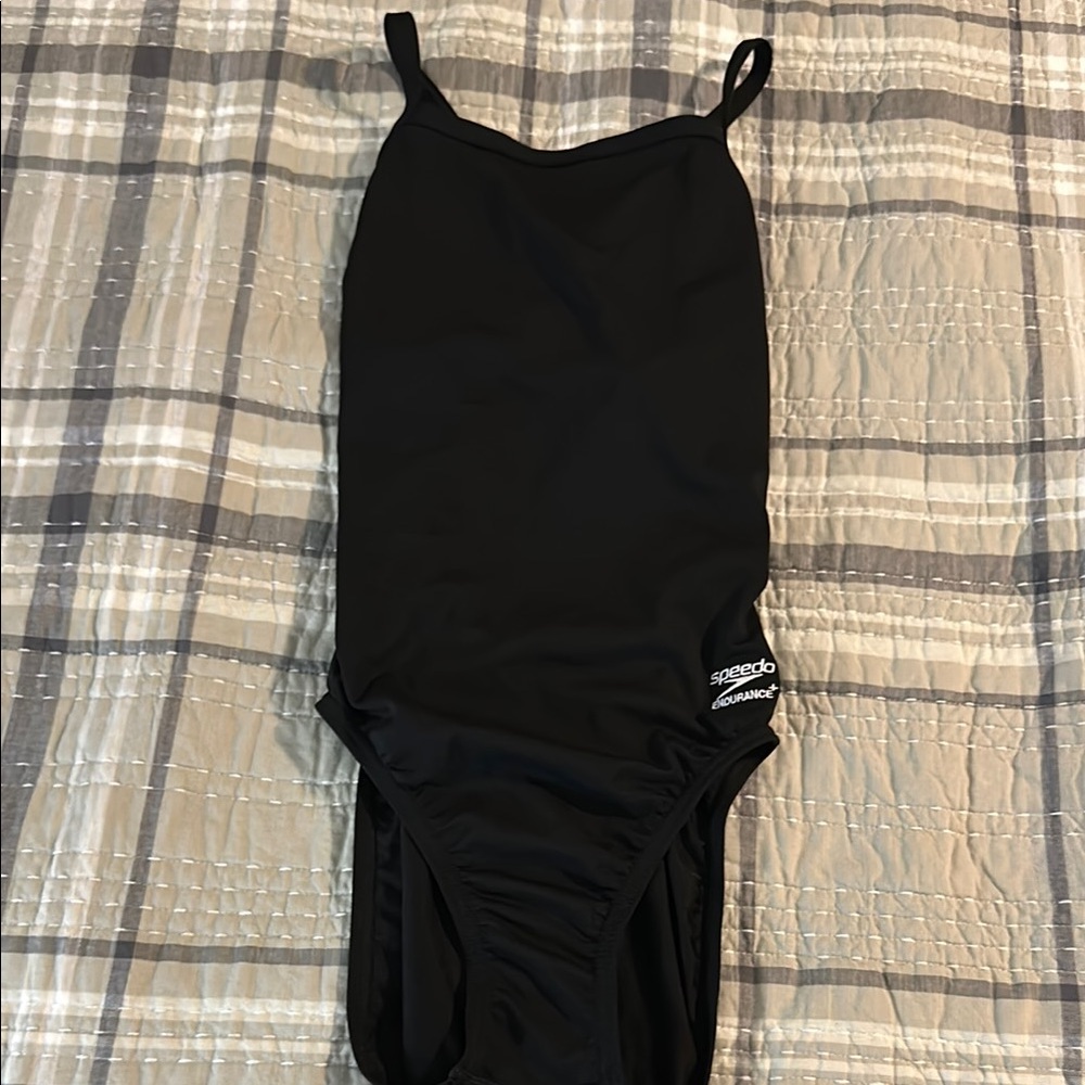 Black Speedo One Piece Endurance Swimsuit